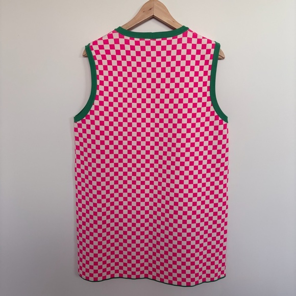 Zara Checker Print Shift Dress - Picture 2 of 4